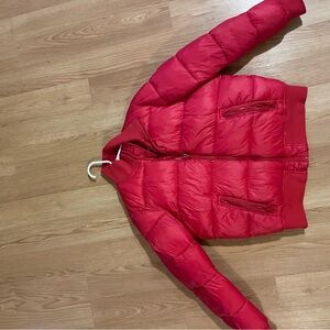 Red Puffer Jacket